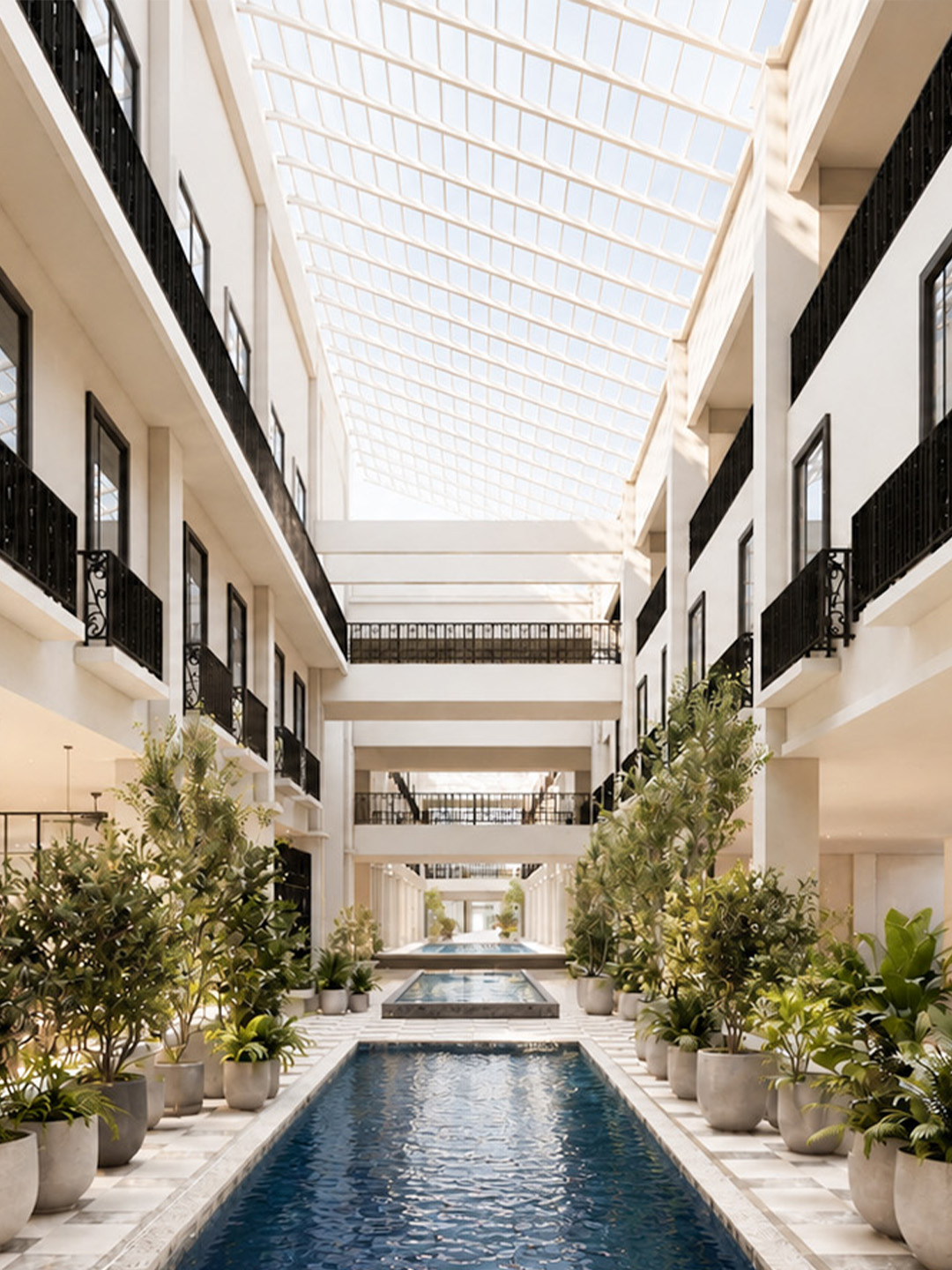 Fives Hotel Melaka Courtyard Pool