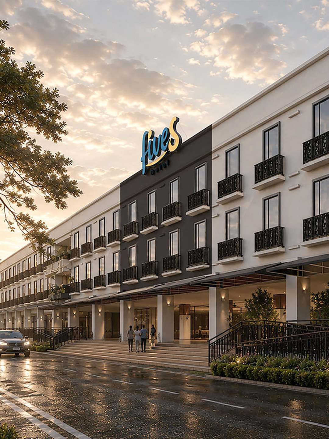 Fives Hotel Melaka Facade